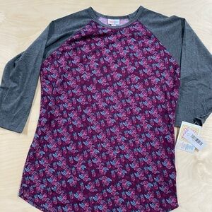 Lularoe Randy Baseball Style Tee size Medium (CT)